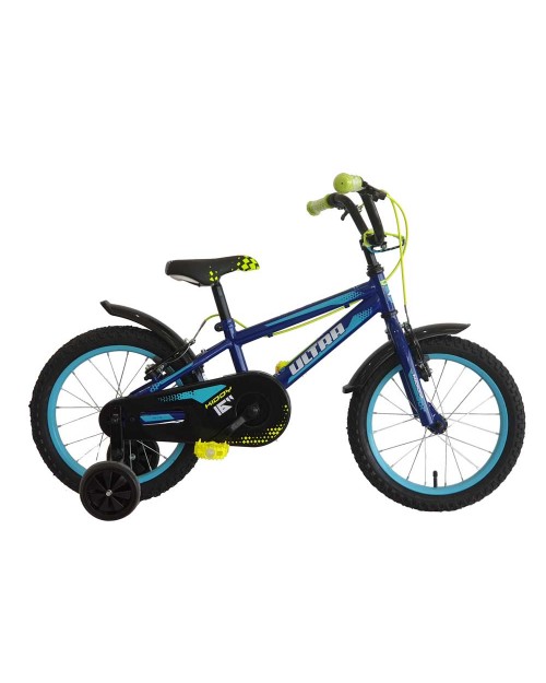 Bicicleta copii mtb ULTRA Kidy 16 V-Brake - Albastru | 4-6 ani